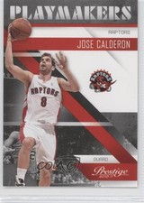 2010-11 Prestige Playmakers Jose Calderon #4 0f4