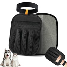 Petty Perry Pet Hair Removal Glove for Dogs & Cats, Upgraded Black