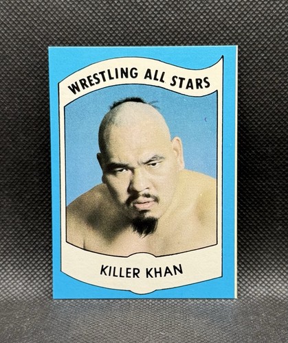 Killer Khan #10 1982 Wrestling All Stars Series B card