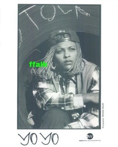 Press Photo & Release: YO YO 8x10 B&W 1993