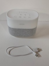 Lecone Fabric White Noise Machine with Nightlight and Timer