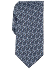Perry Ellis Mens Mackin Geo Blue Necktie OS