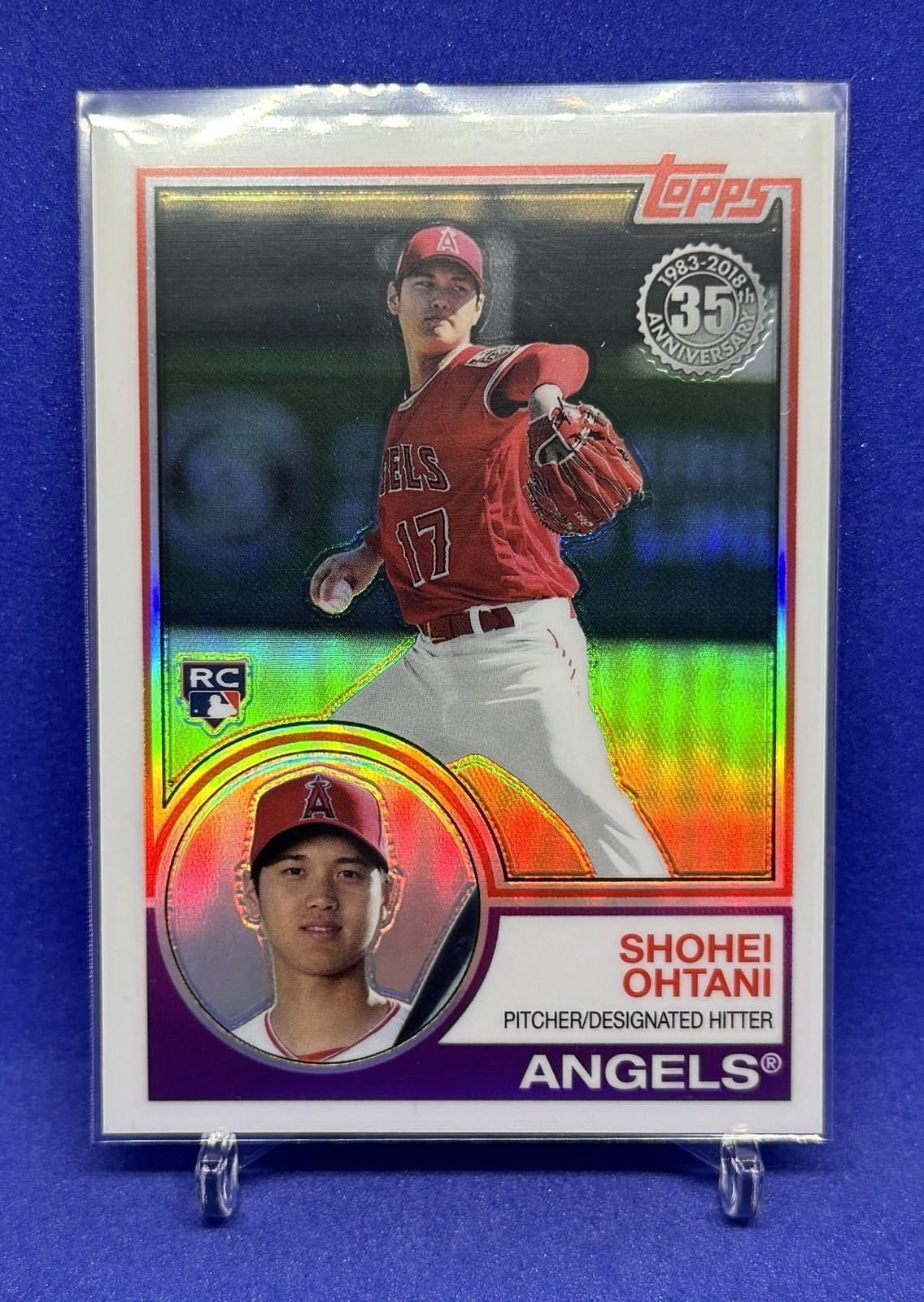 Shohei Ohtani 2018 Topps Silver Pack #51 1983 Chrome Promo Price