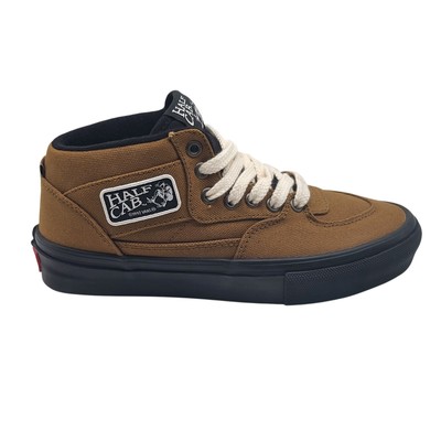 Vans Half Cab Skate PopCush Bronze Black Shoes Men's 5.5 Skateboarding NWOB