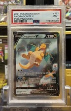 PSA 9 Dragonite V (Alternate Full Art) 192/203 SWSH07: Evolving Skies 2021 MINT on eBay