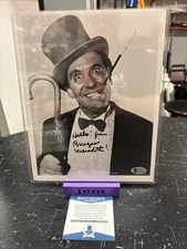 Burgess Meredith Batman Penguin Signed 8x10 Photo BECKETT