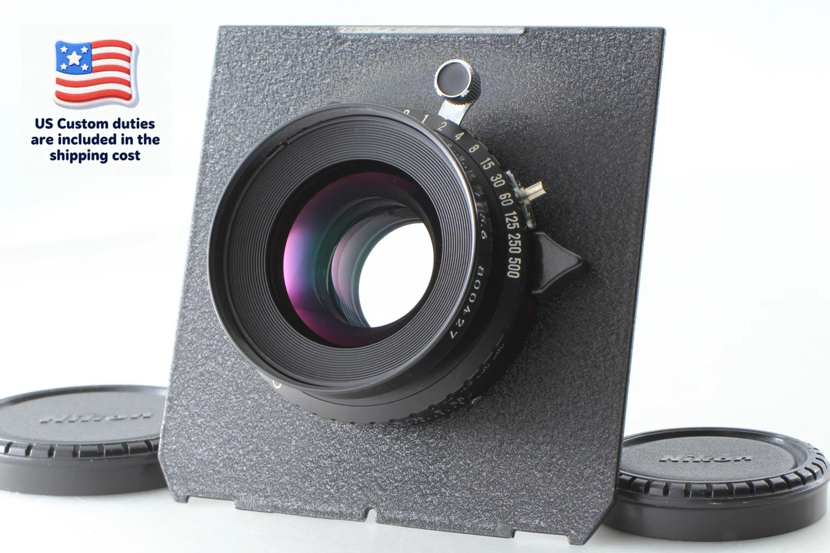 Nikon NIKKOR W 135mm Focal f/5.6 Camera Lenses for sale - eBay