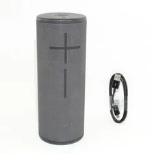 Ultimate Ears Megaboom 3 Wireless Bluetooth Speaker - Nightblack w/ Cable