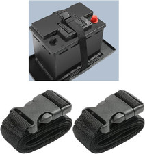 GLSOWEE 39 Inch Car Battery Box Strap, Adjustable Tie down Straps, 2PCS Plasti
