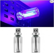2pcs Car Usb Night Lights Portable Mini Touch Dimmable Vehicle Re Color Blue 2pcs Car Usb Night Lights Portable Mini Touch Dimmable Vehicle Re Color Blue