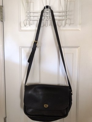 Vintage COACH black City Bag 9790 Bag USA G2U