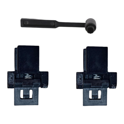 Für Ionen für Mustang Plattenspieler Staubschutz Scharniere 2 Stück + Reinigu