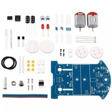 Build and Learn Electronic Smart Car Soldering Project Unassembled Kit