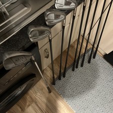 MIZUNO T-ZOID OVERSIZE GRAPHITE SHAFTS!!! EZ Iron Set 3-PW MIZUNO AXIS SW 