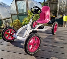 Berg Buddy Go-Kart White/Pink Age 3+