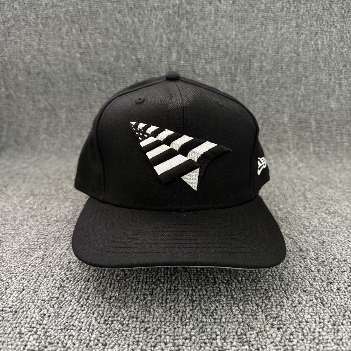 New Era Roc Nation Snapback Curved Brim Black One Size Hat
