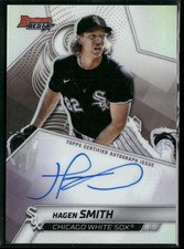 2025 Bowman's Best Hagen Smith Best of 2025 Autographs Refractors #B25-HS