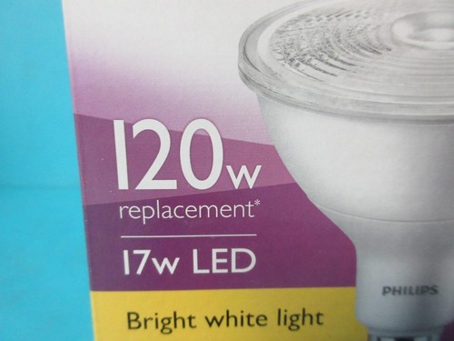 6 PHILIPS DIMMABLE LED LIGHT BULB 17W 40° EXPERTCOLOR RETAIL 1200 LUMEN PAR38 - Picture 7 of 16