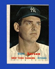 1957 Topps Set-Break #175 Don Larsen VG-VGEX *GMCARDS*