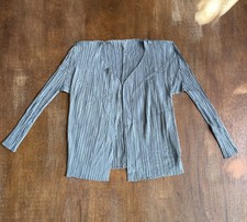 PLEATS PLEASE Issey Miyake Cardigan Made in Japan