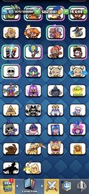 CR 67 LVL | 38 MAXED CARDS | 11K+ Trophies | 14K+ GEMS | 500K+ GOLD | CHEAP