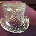 hat shape cut crystal, Any dresser or shelf with this will look great dream piec — photo 2