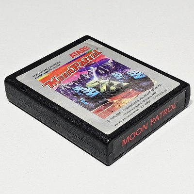1988 Williams ATARI VCS 2600 Shoot'em Up Cartridge CX2692P MOON PATROL Shmup
