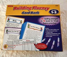 Lakeshore Building Fluency Card Bank Reading ...