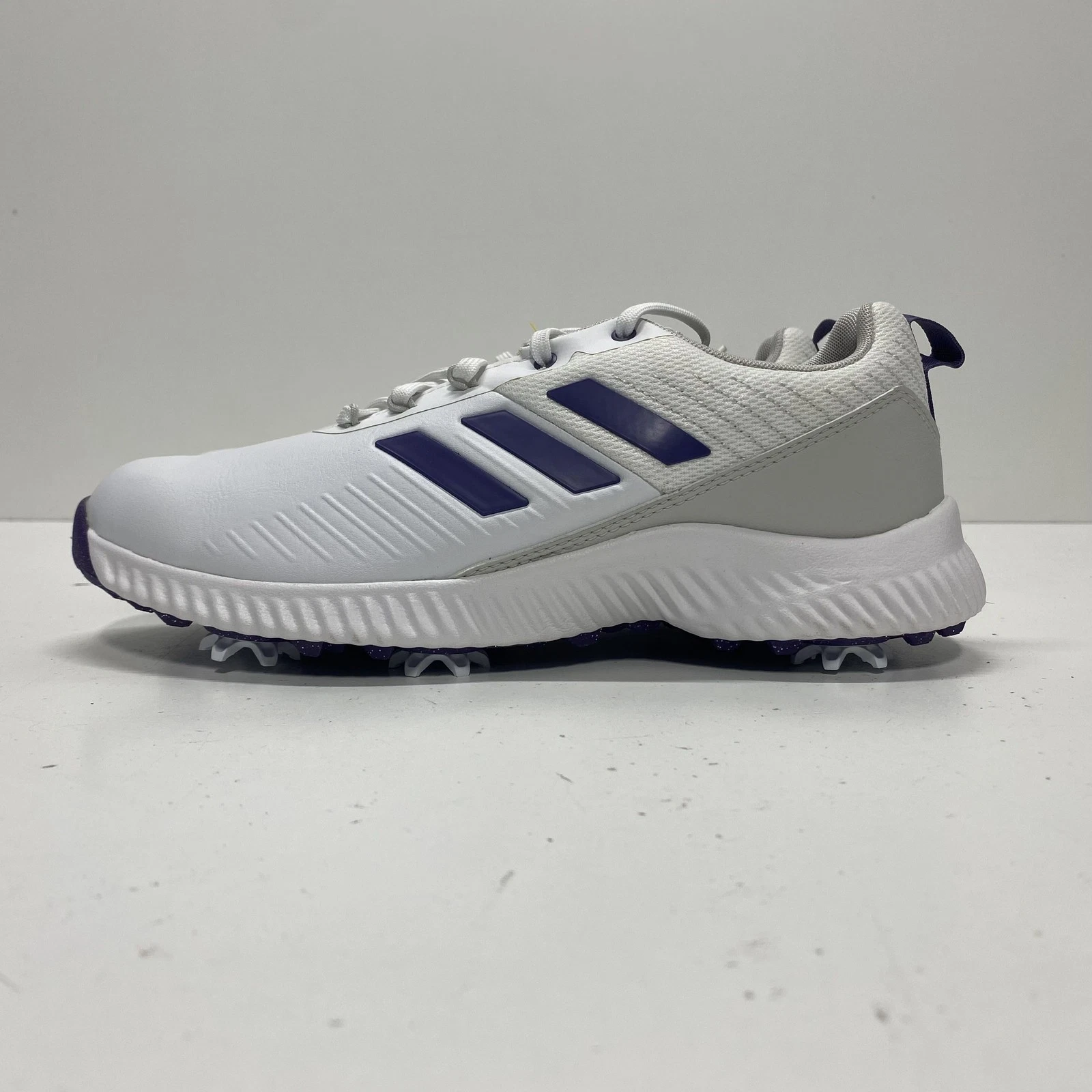 Adidas scarpa da golf sportiva donna bianca e viola risposta rimbalzo 2 taglia 7