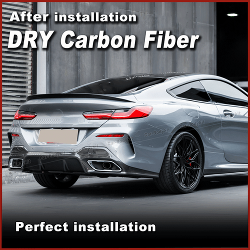 For BMW 8 Series G14 G15 M850i M-Sport 2018-2024 DRY Carbon Rear Bumper Diffuser - Bild 6 von 12