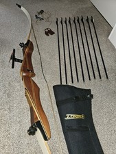 Longshot TD-01 Trainer Bow and 9 Arrows Set