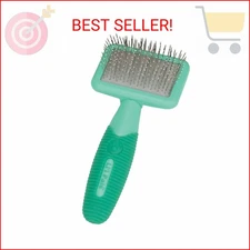 Coastal Pet Li'l Pals Dog Slicker Brush with Coated Tips - Dog Grooming Brush fo