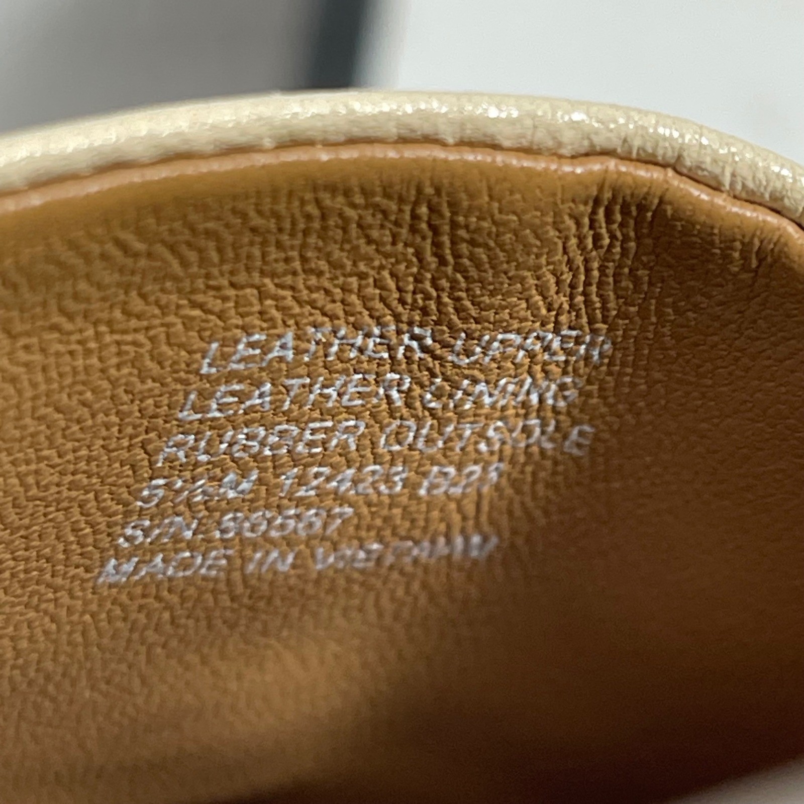 TORY BURCH Eleanor Logo Espadrille Cream Leather Slip On Women's Size 5.5 M thumbnail 7