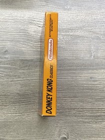 Donkey Kong Classics Nintendo NES - CIB Complete in Box! EXCELLENT Condition!