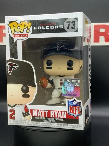 Funko Pop! NFL Football: Julio Jones #72 White Jersey Atlanta Falcons Damage Box