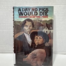 A Day No Pigs Would Die Robert Newton Peck 2001 Ex Liberia HCDJ