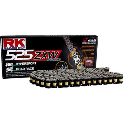 RK 525 ZXW XW-Ring Premium High Performance Chain - Black Scale, 120 Links