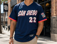 Miller 22 Sd Padres City Connect 2026 Baseball Jersey Stitched Unisex S-3xl Miller 22 Sd Padres City Connect 2026 Baseball Jersey Stitched Unisex S-3xl