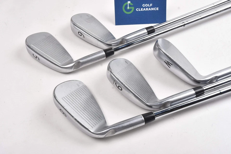 Ping i25 Irons / 5-PW / Black Dot / Stiff Flex Ping Karsten Z-Z65 / No #7 Iron - Image 3 of 4