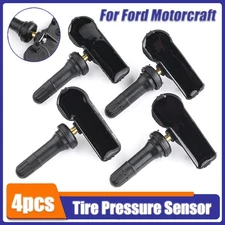 TPMS 315MHz Set of 4 For Ford Motorcraft Tire Pressure Sensor OEM DE8T-1A180-AA