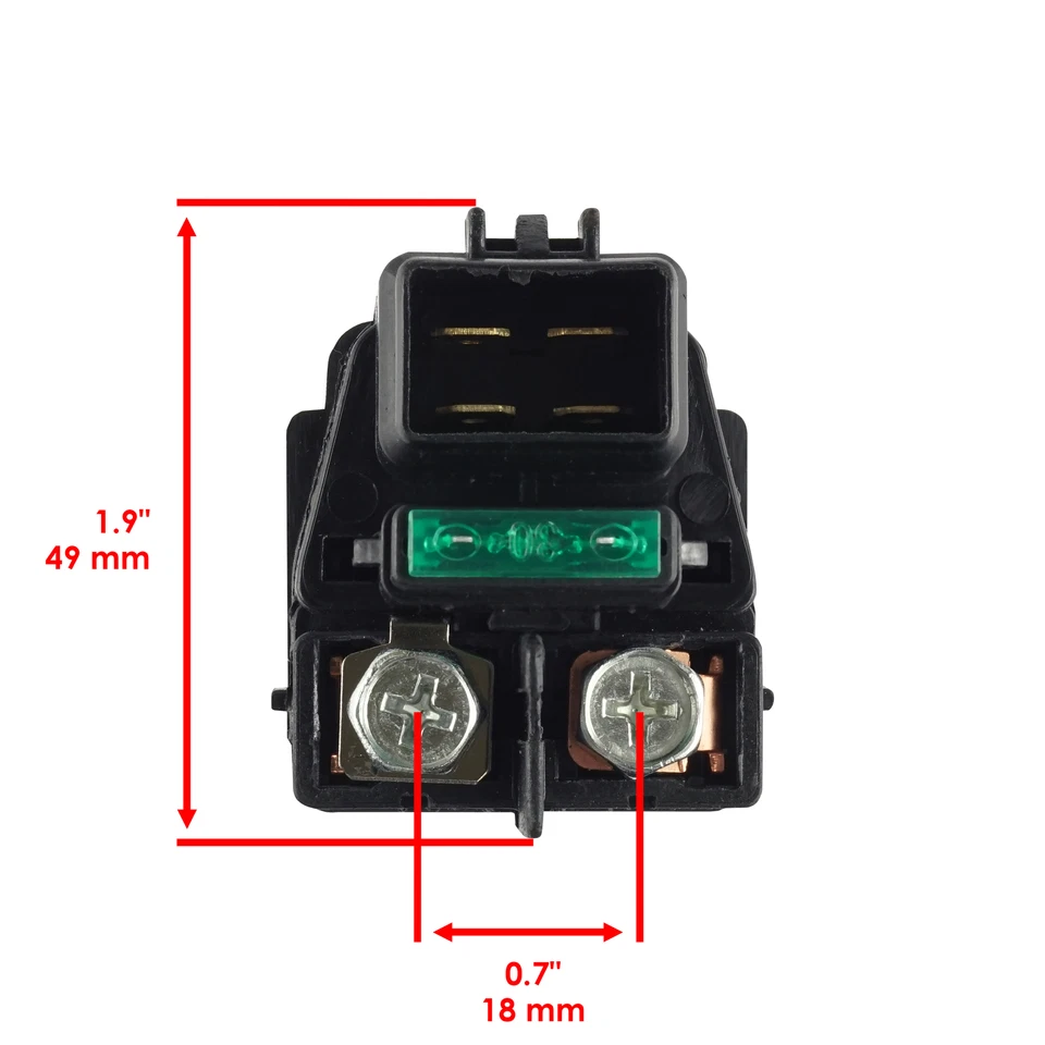 Relé solenoide de arranque para Suzuki GSF1200S GSF 1200 Bandit 1200 1997-2005 Foto 3 de 4