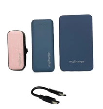 Lot of 4 MyCharge Powerbanks 2x 5,000 mAh 2x 10,000 mAh