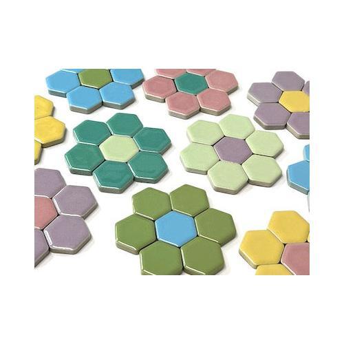 1 Pound Small Jigsaw Ceramic Mosaic Tiles For Art Crafts Bulk, Blend Color Mixed Sized Glazed Irregular Porcelain Ceramics Tiles For Adults & Children, Art Projects