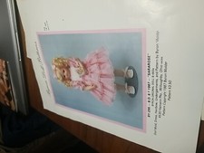 Byron Doll Patterns By-295 1987 SaraRose Uncut Fits 14" Doll Head To Toe