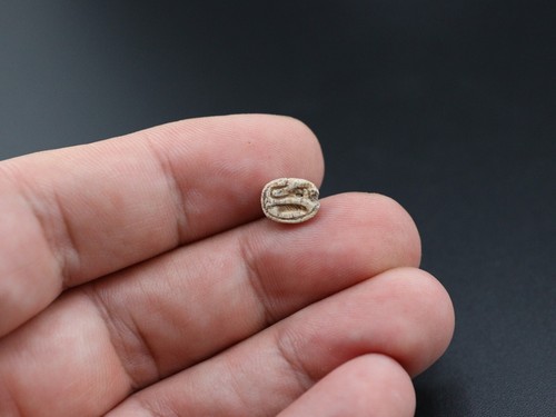 ANCIENT EGYPT , STEATITE SCARAB Very Small Extremely Rare - Picture 4 of 5