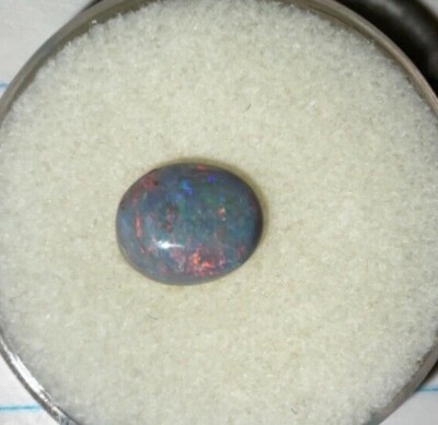 Solid Opal 8.5X10mm White/Blue/Green/Red Fire Shimmer (See Pics)