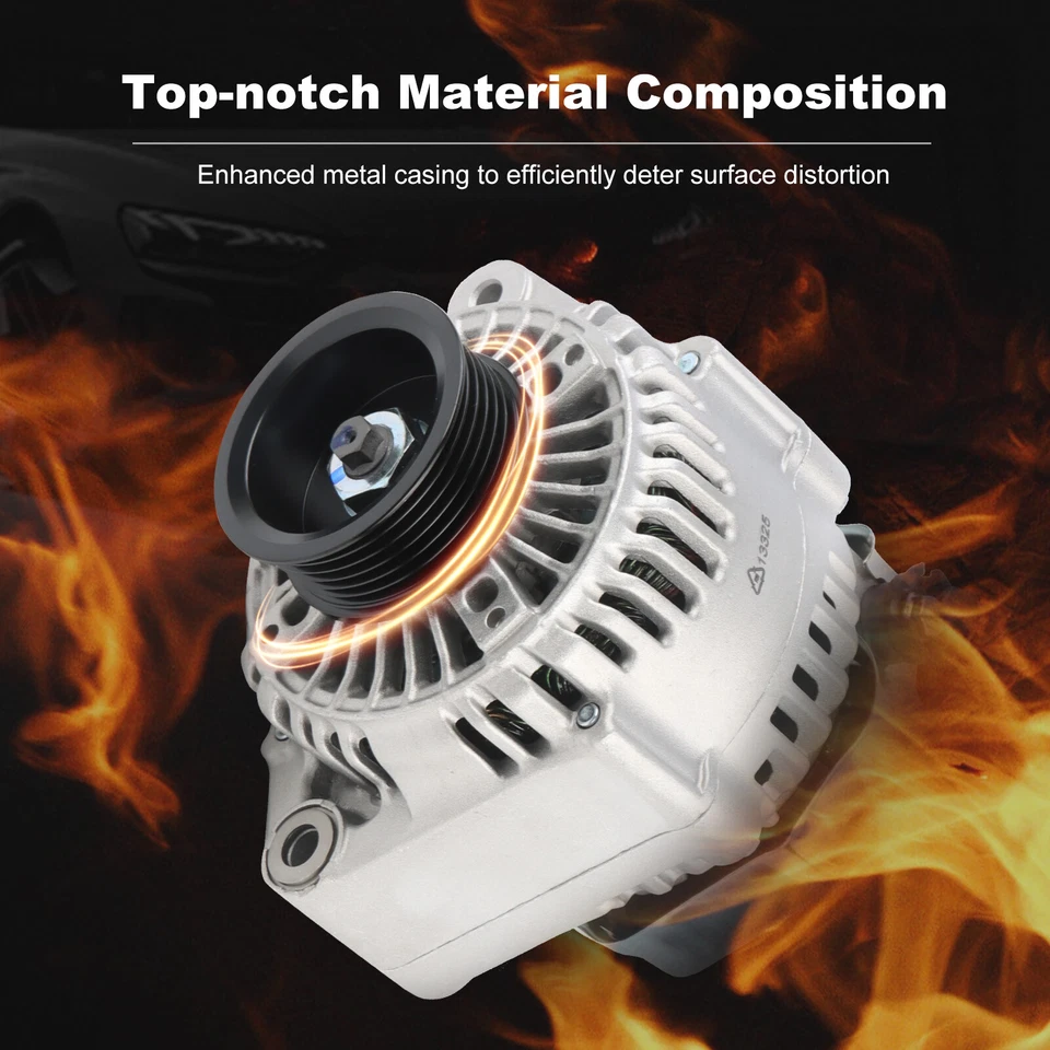 For 1990 1991 1992 1993 Honda Accord 2.2L Alternator 100211-8710 100211-8151 Foto 3 de 4