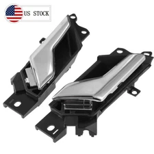 Door Inner Handle Chrome Left+Right For Chevy Captiva Sport 2012 2013 2014 2015