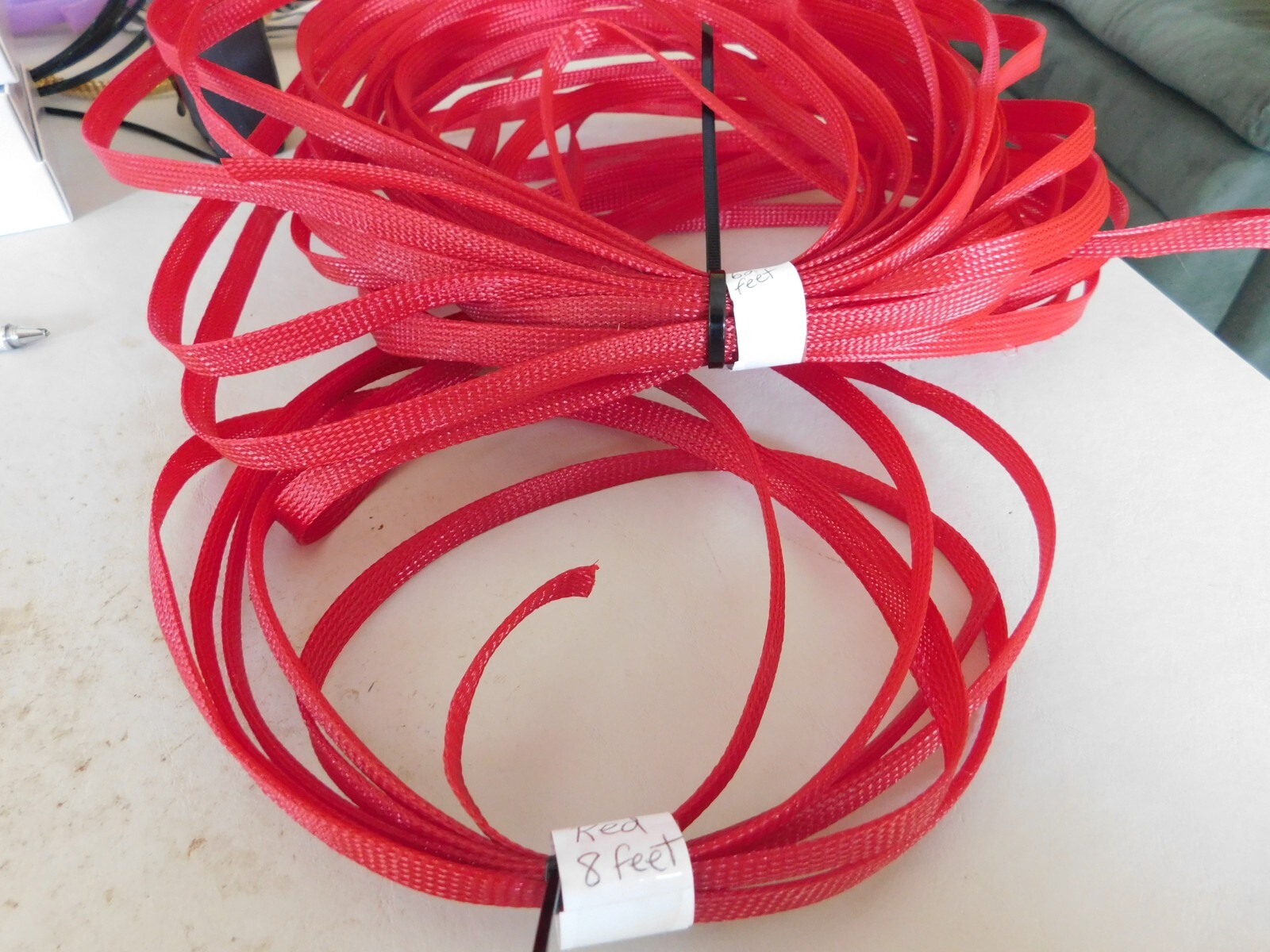 Find 1/8 BRAIDED EXPANDABLE SLEEVING SUPER HERO TECHFLEX 25' In - Foto 10