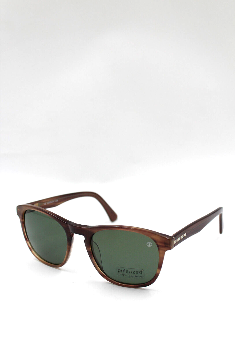 Davidoff 97138-6397 Brown Frame / Green Polarized Lens Authentic